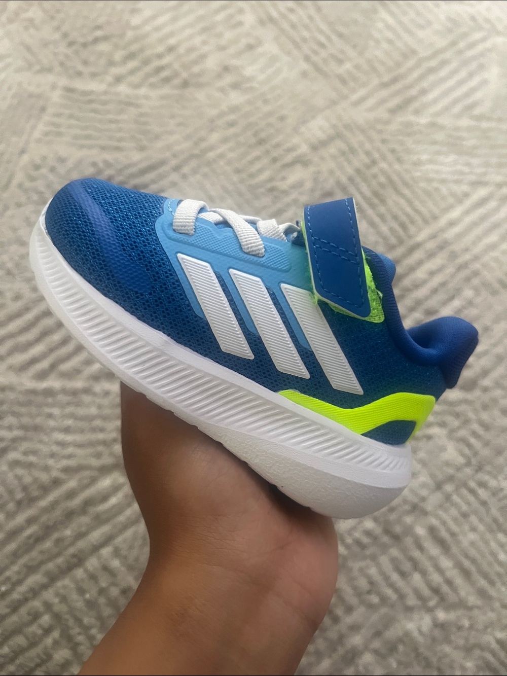 Infant/Toddler Adidas Run Falcon EL I Athletic Shoes